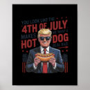 Search for hot dog posters Patriotic