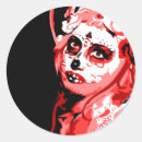 Search for dia de los muertos stickers Gothic