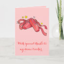 Search for dance teacher thank you cards Appreciation