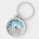 Search for arctic polar bear keychains Snow