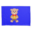 Search for teddy bear pillowcases Blue