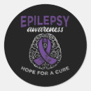 Search for epilepsy awareness stickers Cure