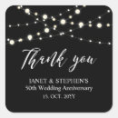 Search for fiftieth anniversary wedding stickers Modern