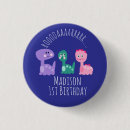 Search for dinosaur birthday buttons Modern