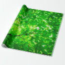 Recherche de brindille papier cadeau Vert