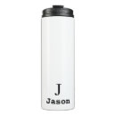 Search for classy travel mugs Black and white