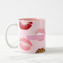 Search for lips pattern mugs Pink