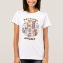 Search for woodland birthday tshirts Watercolor