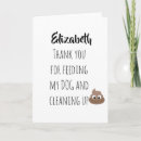 Search for pet sitter cards Funny