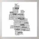 Search for typographical posters Map