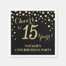 Recherche de 15 ans serviettes 15e anniversaire