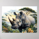 Recherche de rhinocéros art Faune