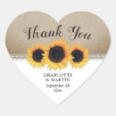 Recherche de thank you wedding stickers Floral