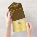 Search for brown damask invitations Classic