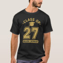 Search for class of 2027 tshirts Graduation