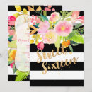 Search for spring sweet 16 invitations Gold