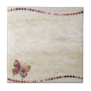 Recherche de papillon carreaux Tuile