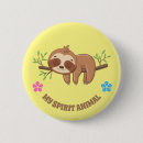 Search for cute sloth buttons Trendy