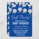 Recherche de golf baby shower invitations Sports