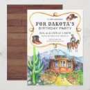 Search for western party invitations Desert