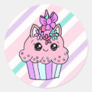 Search for whimsical cupcake stickers Pink
