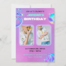 Search for grunge birthday invitations Purple