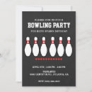 Recherche de bowling birthday invitations Garçon