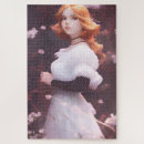 Search for beautiful girl puzzles Floral