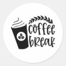 Search for coffee break stickers Caffeine