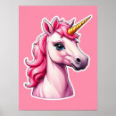 Search for magical horse posters Pink