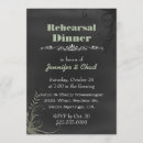 Search for chalkboard rehearsal dinner invitations Stylish