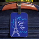 Search for paris luggage tags Girls trip