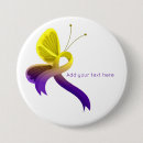 Search for yellow ribbon buttons Butterfly