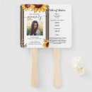 Search for funeral hand fans Remembrance