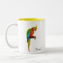 Search for beautiful bird mugs Macaw
