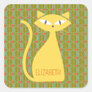 Search for yellow cat stickers Blue