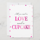 Search for cupcake bridal shower invitations Pink
