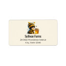 Search for beekeepers return address labels Bumble bee