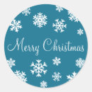 Search for elegant snowflake seals envelope seals Blue