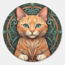 Search for ginger kitty stickers Kitten