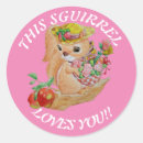 Search for squirrel animal stickers Flowers