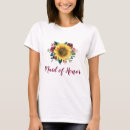 Search for sunflower wedding tshirts For her