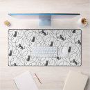 Search for black cat mousepads Black and white