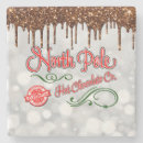 Recherche de pôle nord dessous de verres Chocolat chaud