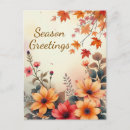 Search for fall greetings postcards Season