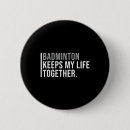 Search for badminton buttons Sporty