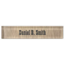Search for wood grain name plates Simple