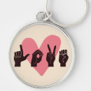 Search for asl keychains Valentine