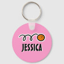 Recherche de fille de basket ball porteclés Anniversaire