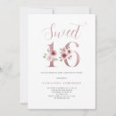 Search for classy sweet 16 invitations Feminine